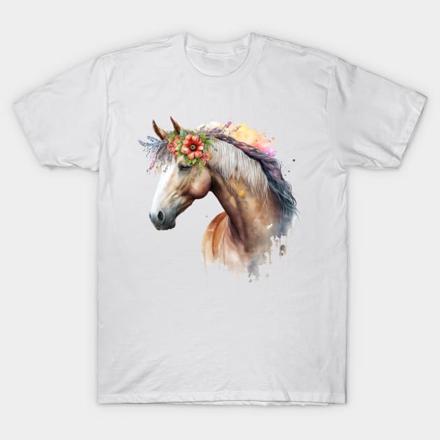 Boho Horse Love T-Shirt by Peter the T-Shirt Dude